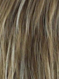 Milan Hair Piece By Noriko | Monofilament 36 Milan Hair Piece By Noriko | Monofilament -Exquisite Wig Shop NUTMEG F Medium Blonde and Honey Brown Base Frosted with Platinum Blonde Highlights