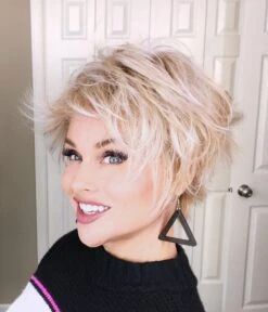 Flame Wig By Envy | Mono Crown | Human Hair | Synthetic Blend 26 Flame Wig By Envy | Mono Crown | Human Hair | Synthetic Blend -Exquisite Wig Shop PhotoJan02 23051PM