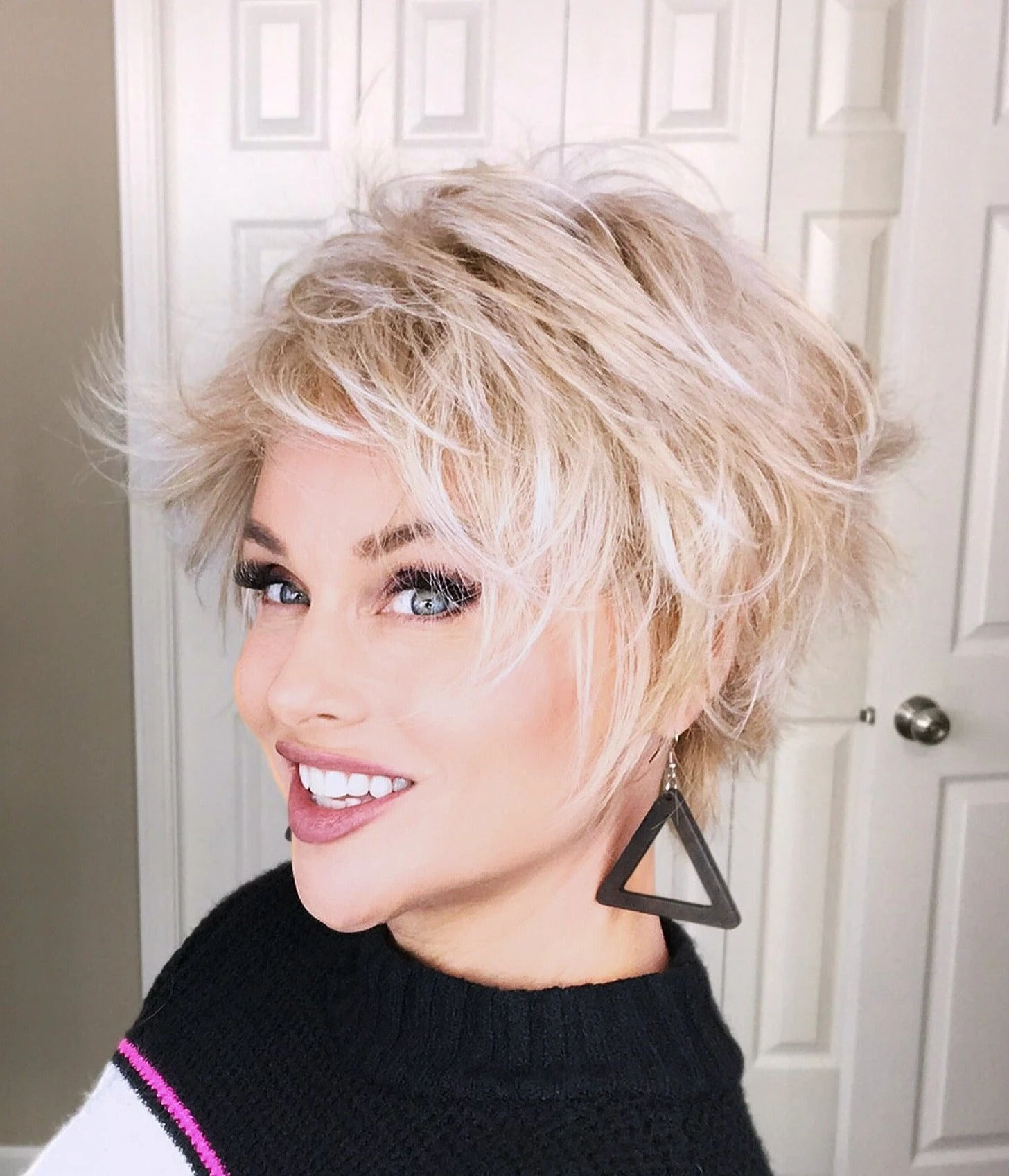 Flame Wig By Envy | Mono Crown | Human Hair | Synthetic Blend 7 Flame Wig By Envy | Mono Crown | Human Hair | Synthetic Blend - Image 7