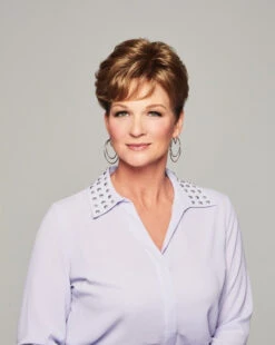 Lyric Top Piece By Raquel Welch 23 Lyric Top Piece By Raquel Welch -Exquisite Wig Shop RW Lyric Model Front2