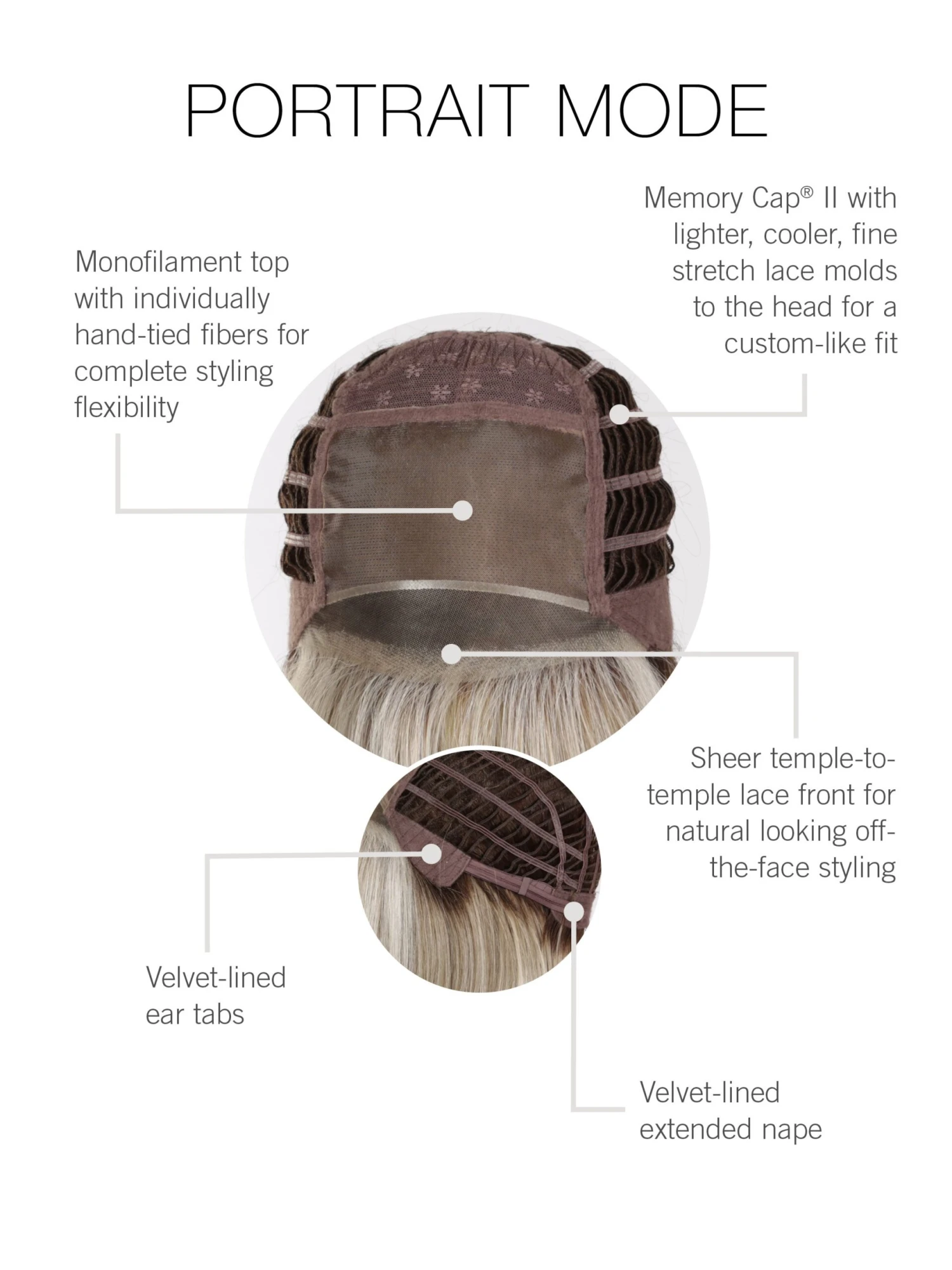 Portrait Mode Wig By Raquel Welch | Mono Top 18 Portrait Mode Wig By Raquel Welch | Mono Top - Image 18