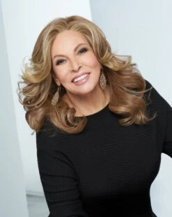 Stroke Of Genius Wig By Raquel Welch | Mono Part -Exquisite Wig Shop RW StrokeOfGenius Model2 Front2