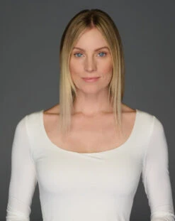 Top Billing 18" Topper By Raquel Welch | Mono Top -Exquisite Wig Shop RW TopBilling Model Before1 1991516d 0496 484d ae19 77f0838a711f