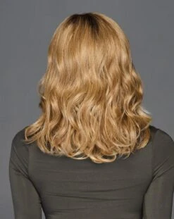 Top Billing Wavy 14" Topper By Raquel Welch | Mono Top -Exquisite Wig Shop RW TopBilling14 Model Side3