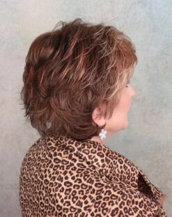 Rica Wig By Ellen Wille | Mono Crown -Exquisite Wig Shop RicaNutMultiLightedside