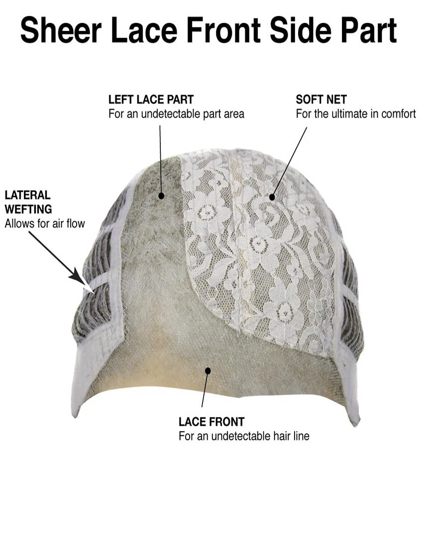 Casual Curls Wig By TressAllure | Mono Part 11 Casual Curls Wig By TressAllure | Mono Part - Image 11