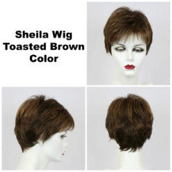 Sheila Petite Wig By Godiva's Secret Wigs 19 Sheila Petite Wig By Godiva's Secret Wigs -Exquisite Wig Shop Sheila Toasted Brown 54797.1458852682.1280.1280