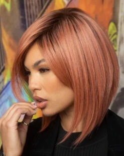 Silky Sleek By Rene Of Paris | Muse Series -Exquisite Wig Shop Silky Sleek Dusty Rose 94502