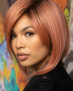 Silky Sleek By Rene Of Paris | Muse Series -Exquisite Wig Shop Silky Sleek Dusty Rose 94505 1