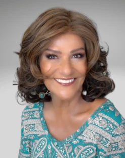 Casual Curls Wig By TressAllure | Mono Part 27 Casual Curls Wig By TressAllure | Mono Part -Exquisite Wig Shop TACASUALCURLSin829FRONT