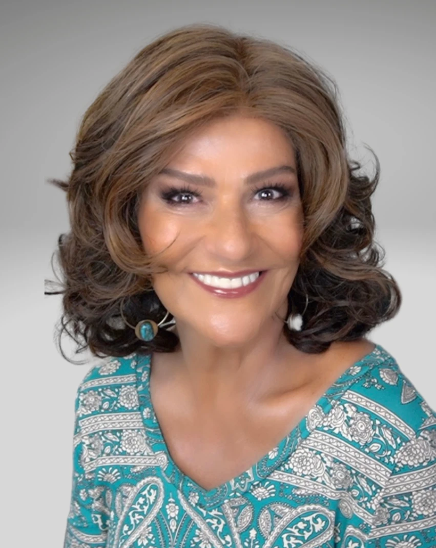 Casual Curls Wig By TressAllure | Mono Part 8 Casual Curls Wig By TressAllure | Mono Part - Image 8