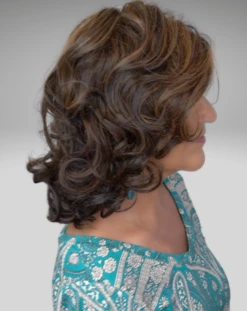 Casual Curls Wig By TressAllure | Mono Part 28 Casual Curls Wig By TressAllure | Mono Part -Exquisite Wig Shop TACASUALCURLSin829SIDE