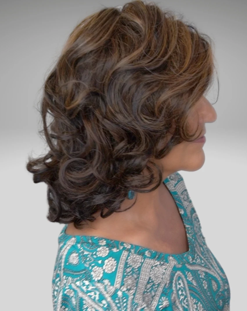 Casual Curls Wig By TressAllure | Mono Part 9 Casual Curls Wig By TressAllure | Mono Part - Image 9