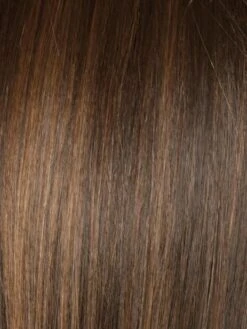 Milan Hair Piece By Noriko | Monofilament 30 Milan Hair Piece By Noriko | Monofilament -Exquisite Wig Shop TOASTED BROWN Dark Brown and Light Brown Blend