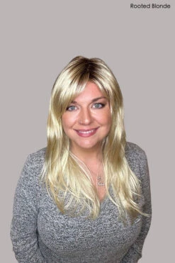 Bennett Wig By Tony Of Beverly -Exquisite Wig Shop TOBBennettRootedBLondeFront