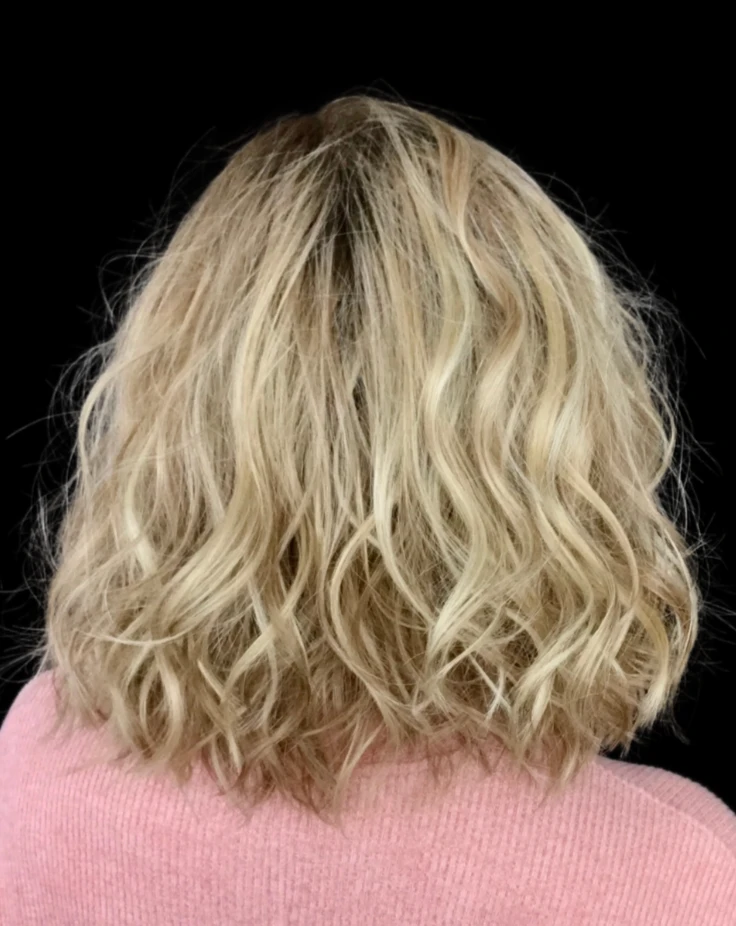 Emma Wig By Envy | Mono Part | Human Hair | Synthetic Blend 4 Emma Wig By Envy | Mono Part | Human Hair | Synthetic Blend - Image 4