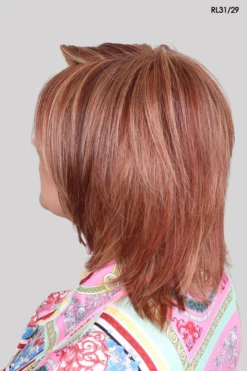 Black Tie Chic Wig By Raquel Welch | Heat-Friendly Synthetic -Exquisite Wig Shop cBlackTieChicFieryCopperside2