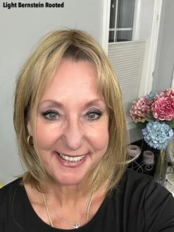 Couture By Ellen Wille | Heat-Friendly Synthetic Topper -Exquisite Wig Shop couturetopperfrontlightbernstienrcopy