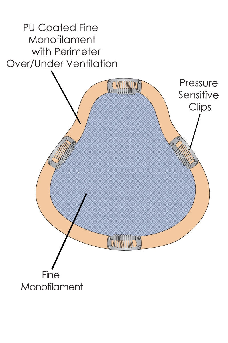 EasiPart XL Topper 18" | Remy Human Hair 8 EasiPart XL Topper 18" | Remy Human Hair - Image 8