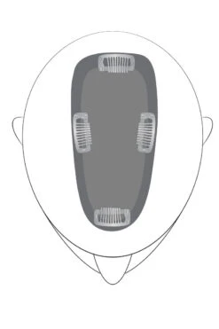 EasiPart Topper 18" | Remy Human Hair -Exquisite Wig Shop easipart placement 76382f08 5524 4a8f a1b5 cb79f0f416b7