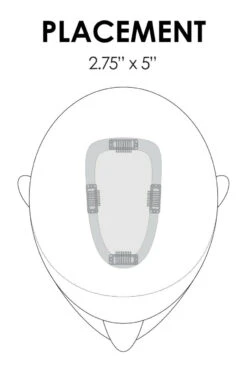 EasiPart Topper 12" | Remy Human Hair -Exquisite Wig Shop easipart placement 5 54831.1578371704