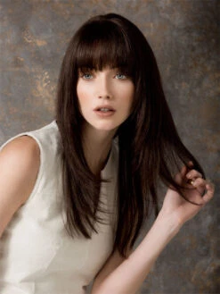 Cascade Wig By Ellen Wille | Mono Top -Exquisite Wig Shop ewcascade 08 lg Espresso Mix