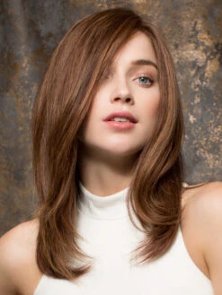 Emotion Wig By Ellen Wille | Mono Top -Exquisite Wig Shop ewemotion 06 lg Chestnut Mix