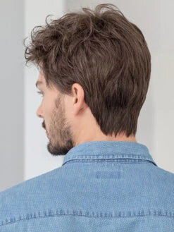 Justin Men's Wig By Ellen Wille | Double Mono Top 21 Justin Men's Wig By Ellen Wille | Double Mono Top -Exquisite Wig Shop resized 0002s 0004 ew HAIRforMANce Justin 3