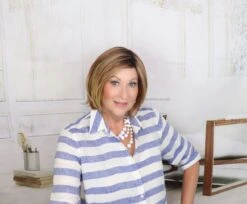 Finishing Touch Wig By Toni Brattin | Heat Friendly Synthetic -Exquisite Wig Shop tbfinishgtouchredblonde